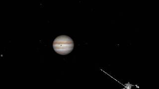 Voyager 2 Flyby an Jupiter