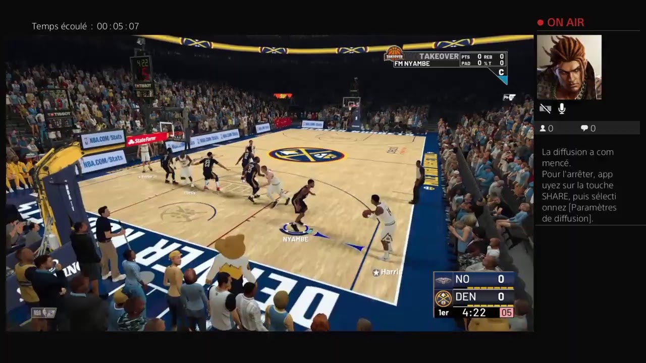 Ma carrière Nba2k19 au pelicans