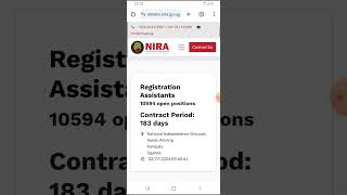 How to apply for NIRA JOBS IN UGANDA IN ENGLISH screenshot 1