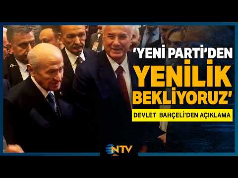 Son Dakika: TBMM Yeni Yasama Yılı Resepsiyonu'nda Devlet Bahçeli 'Yeni Parti'den Yenilik Bekliyoruz'