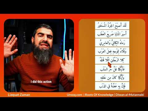 Diwan al Mutanabbi #11 | لقد أصبح الجرذ 1/1