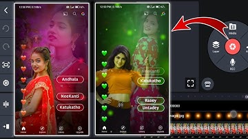 How To Make New Trending Status Video Editing In Kinemaster | Kinemaster Editing Video