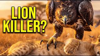 The Eagle That Hunts Lion Cubs