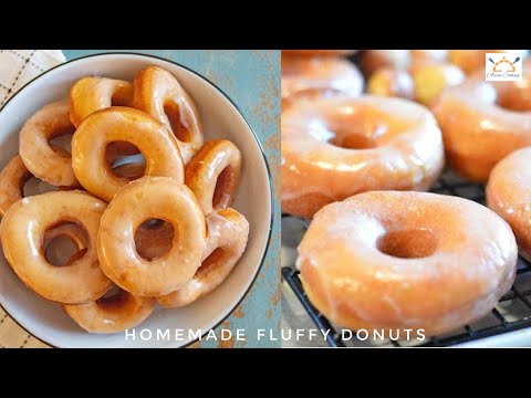 Homemade Fluffy Donuts Recipe | Easy Bakery Style Doughnut at Home | Without Baking | Asian Cooking