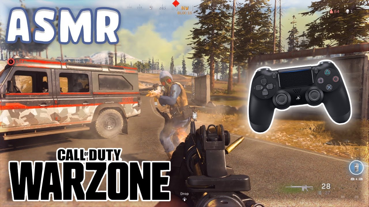 Warzone ASMR - Relaxing Solo Games | 🎮 Controller Sounds & Whispering