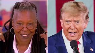 Whoopi Goldberg responds to Donald Trump meme about leaving the country if he wins  'I’m not going a