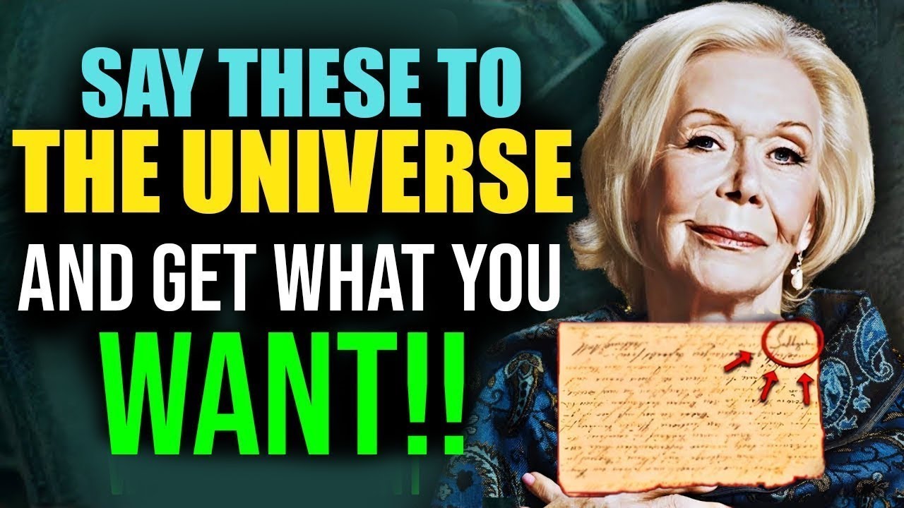 Repeat This Mantra To MANIFEST Your Dream Into Reality! - Louis Hay