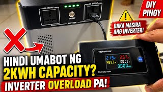 Flowatt 2000wh Battery and 500w Rated Inverter Actual Test
