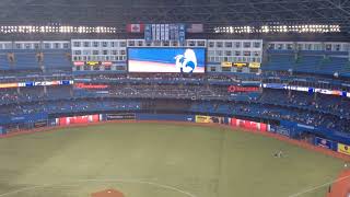 O Canada at Game to USA at Rogers Centre