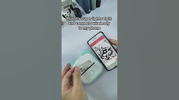 Print Anywhere, Anytime! | Introducing the Porta Print 2.0! #shorts #gadgets #shortvideo