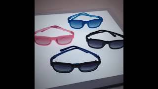 rubber kids clip on eyewear sunglasses fashion silicon children optical frames ready goods to sell