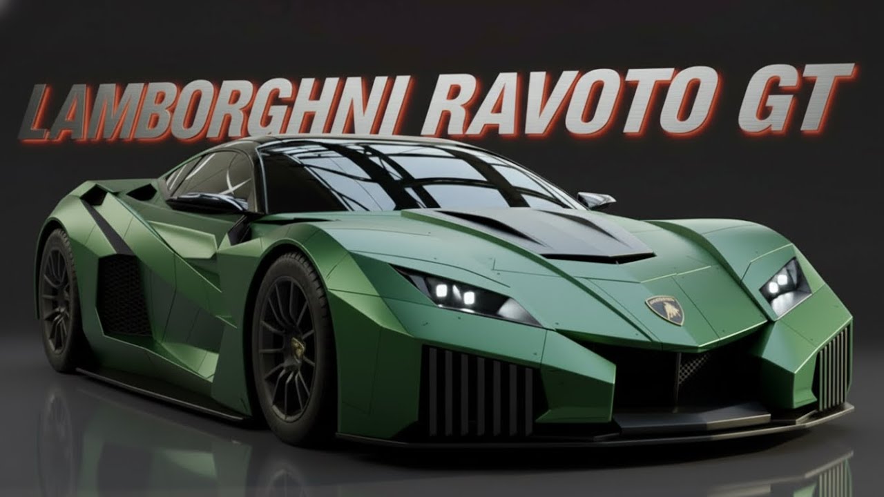 2026 Lamborghini Ravoto GT – 1,080HP Hybrid Superweapon Ferrari Fears!