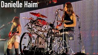 Danielle Haim drumming style