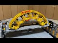 【LEGO】アーチ式石橋を作って渡る