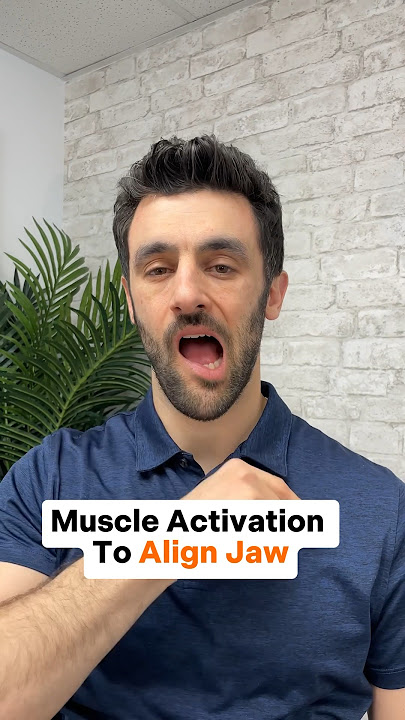 Does your jaw shift? Try this! #tmj