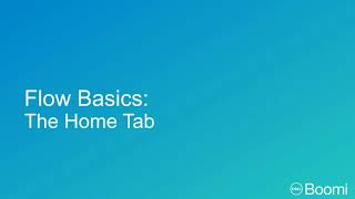 Boomi Flow Essentials Lecture 11| flow basics HomeTab