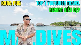 Hot: Khoa Pug Vượt Thu Nhập 1 Tỷ/ngày của Sơn Tùng!- Bay Qua Thiên Đường Nghỉ Dưỡng Maldives Ăn Mừng