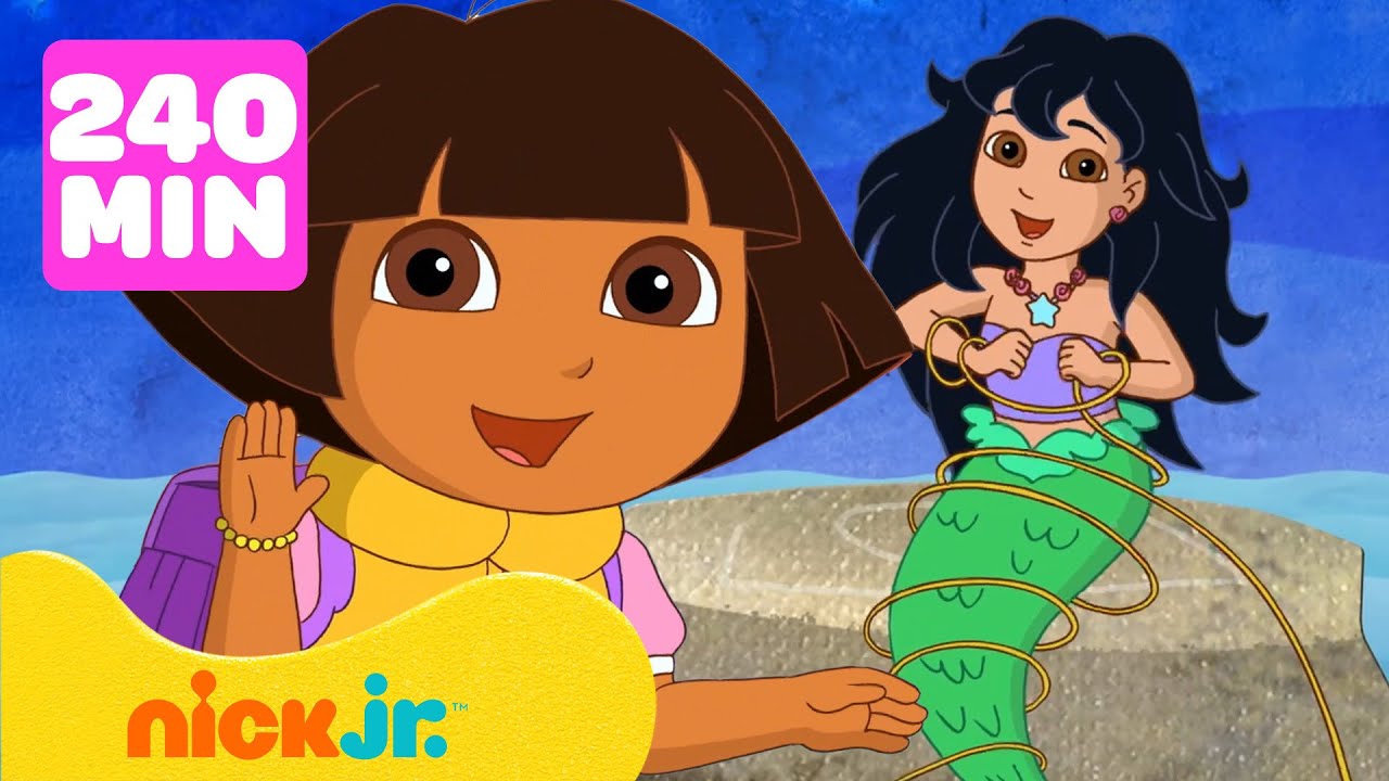 Dora the Explorer | Alle Momente, in denen Dora um Hilfe bittet!💗 240 Minuten | Nick Jr. Deutschland
