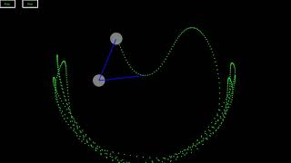Double Pendulum Simulation