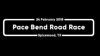 Pace Bend Road Race 2018