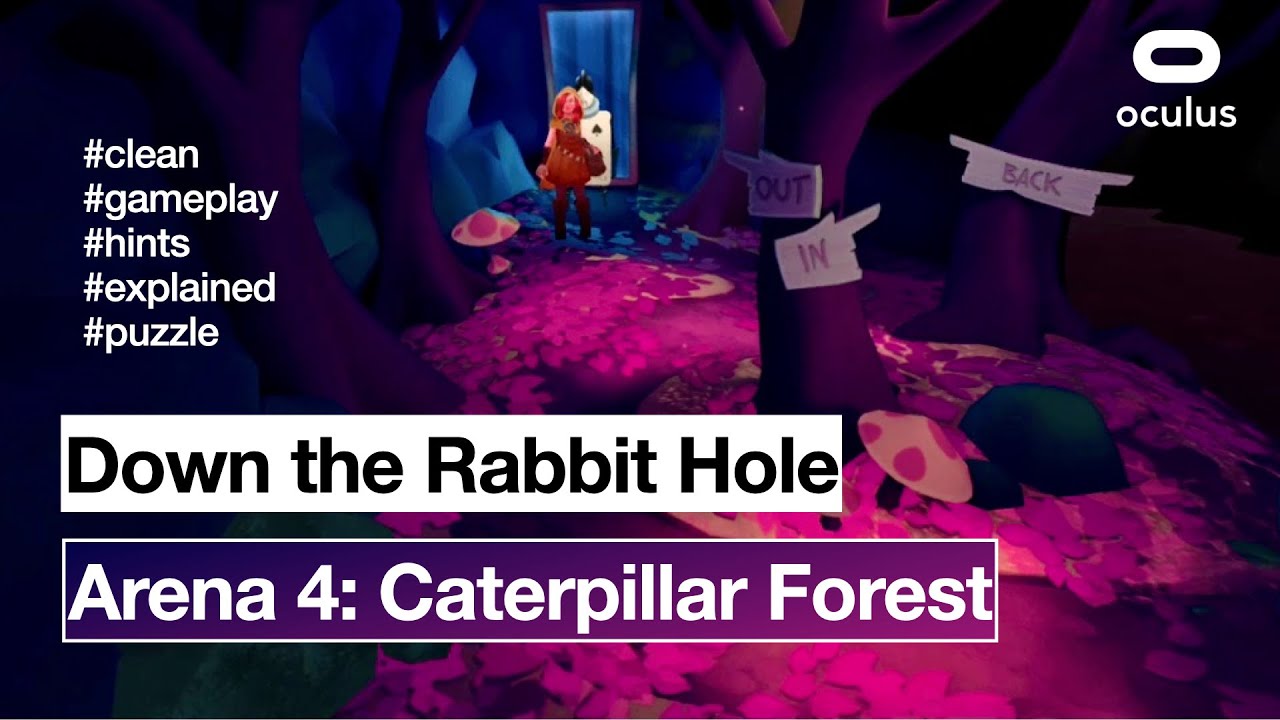Down the Rabbit Hole | Arena 4 | Caterpillar Forest | Gameplay with Logic Explained