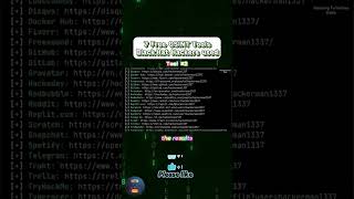 Day 2 OSINT Tools Hackers Use Free Powerful herlock is an... #Shorts #hackingtutorialsdaily
