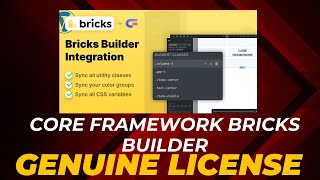 Core Framework Bricks Builder Integration Activation With Original Key [Lifetime Auto Update]