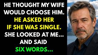 “ARE YOU SINGLE?” An Executive Asked My Wife—Her Answer Stunned Everyone