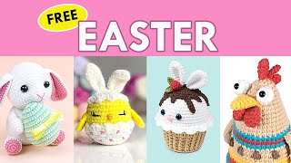 Free Amigurumi Easter Crochet Pattern Roundup!
