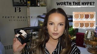 NEW!! Fenty Bronzer & Highlighter duo ...review and demo