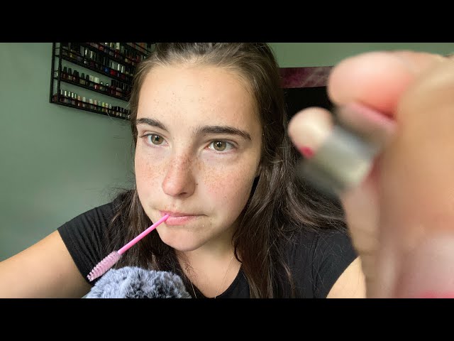 ASMR- EYEBROW PLUCKING AND TINT RP