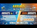 Arrays Concept in C Language and Java