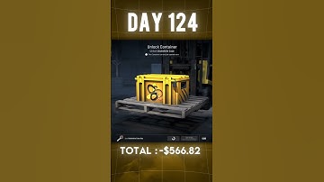A Case A Day Until I Get Gloves! (Day 124) #shorts #cs2 #csgo #knife #gloves #gaming #goldgoldgold