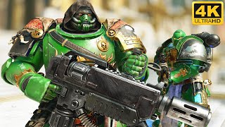 Lore-Accurate SALAMANDERS CHAMPION vs Tyranids! - Warhammer 40k: Space Marine 2 (4K, Mod)