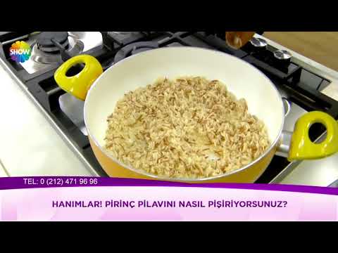 Pirinç pilavı nasıl pişirilmeli?