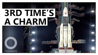 India to try again to land probe on moon's south pole - TomoNews screenshot 1
