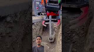 the machine has been modified to pull the cable line. 😱