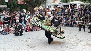 Monflanquin, Middeleeuws feest. Impressie Tournel