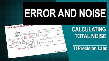 Calculating the total noise for ADC systems