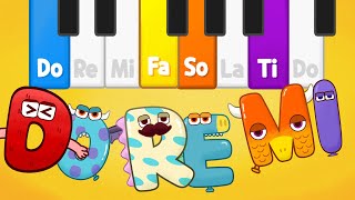 Do re mi fa so la ti do for kids - Music education song for kindergarten ! ZooZooSong