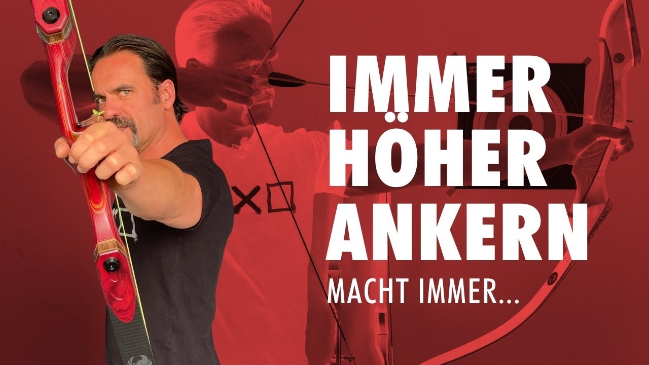 Bogen ohne Visier - Pfeil unters Auge?! Achtung, das sind die Nebenwirkungen beim hohen Anker!