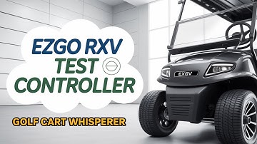EZGO RXV Troubleshooting.  Test Controller, Solenoid, Brake, & Everything Else.