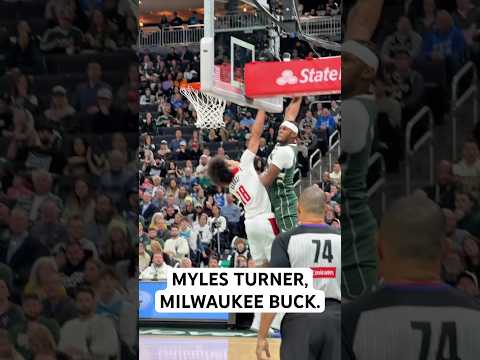 MYLES TURNER TOMAHAWK JAM! 💪