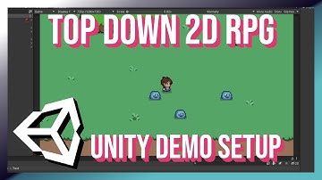 How to Setup & Run Top Down 2D RPG Crash Course Demo ~ Unity 2022 RPG Guide