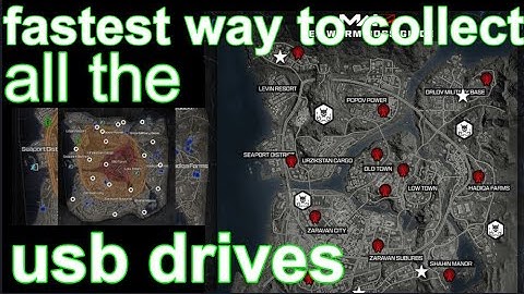 MW3 Zombies how to find  Solo all 4 usb drives solo fast