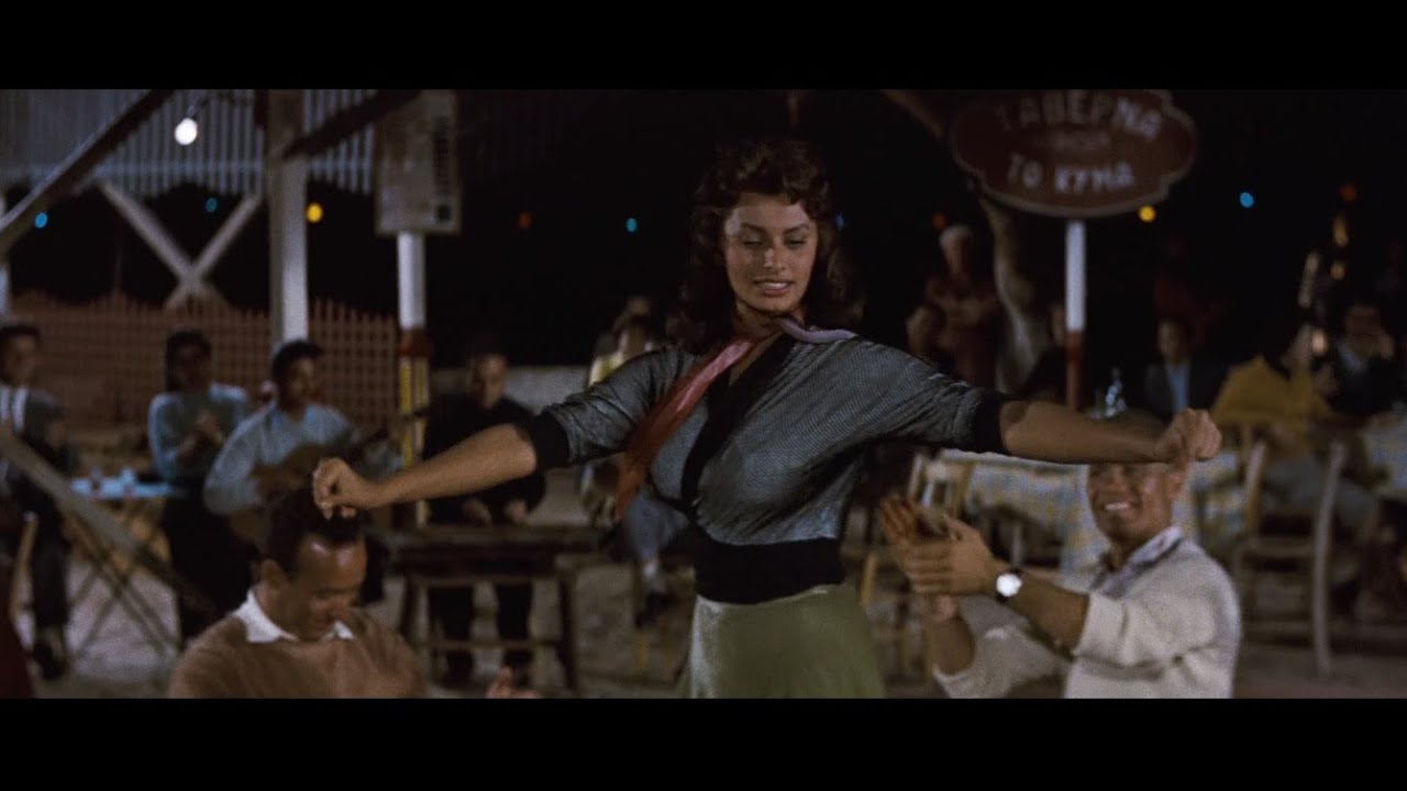 Sophia Loren Dancing Greek («Boy on a Dolphin»)