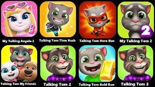 Talking Tom,My Angela 2,Talking Ginger 2,Talking Tom 2 123456,My Tom 2,My Angela,My Tom,Talking Pets