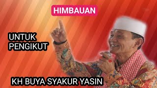 Goosebumps. A video clip of Kh Buya Syakur urging his followers to respond to his haters.