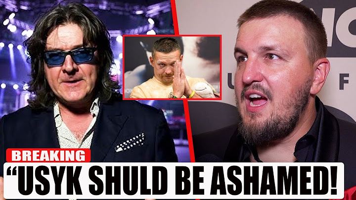 No Way This Happened!Gareth A. Davies REACTS to Oleksandr Usyk’s SHOCKING SPLIT with Alex Krassyuk