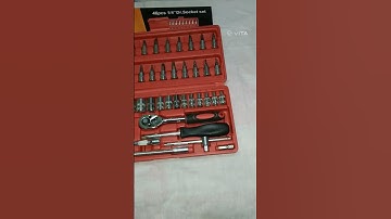 46pcs 1/4" Dr.Socket set.  Amazon product
